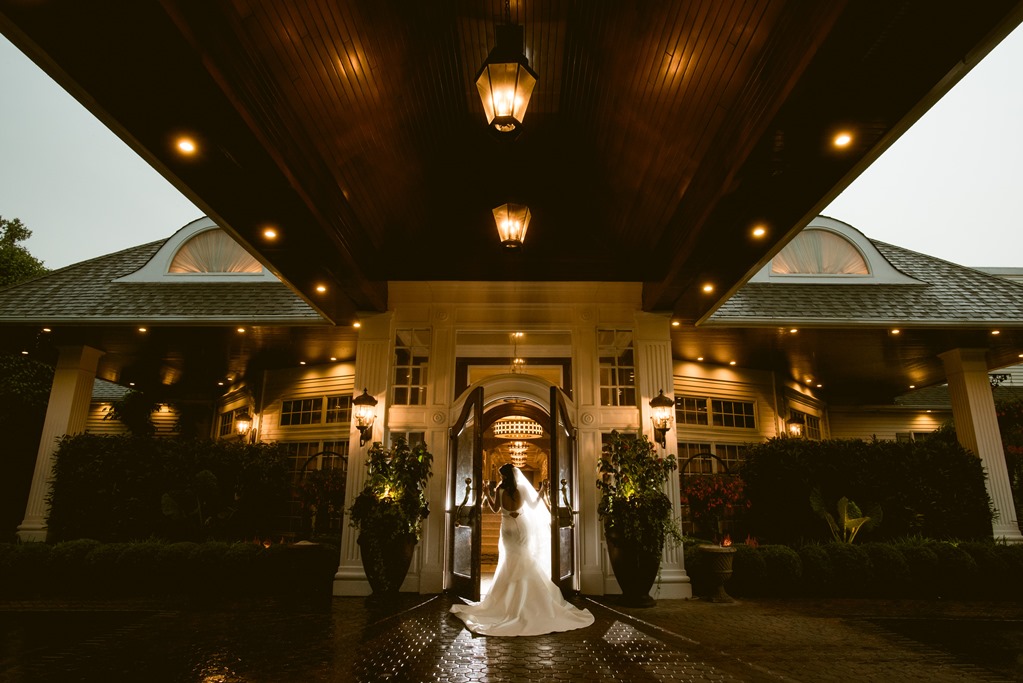 bride at the Watermill 