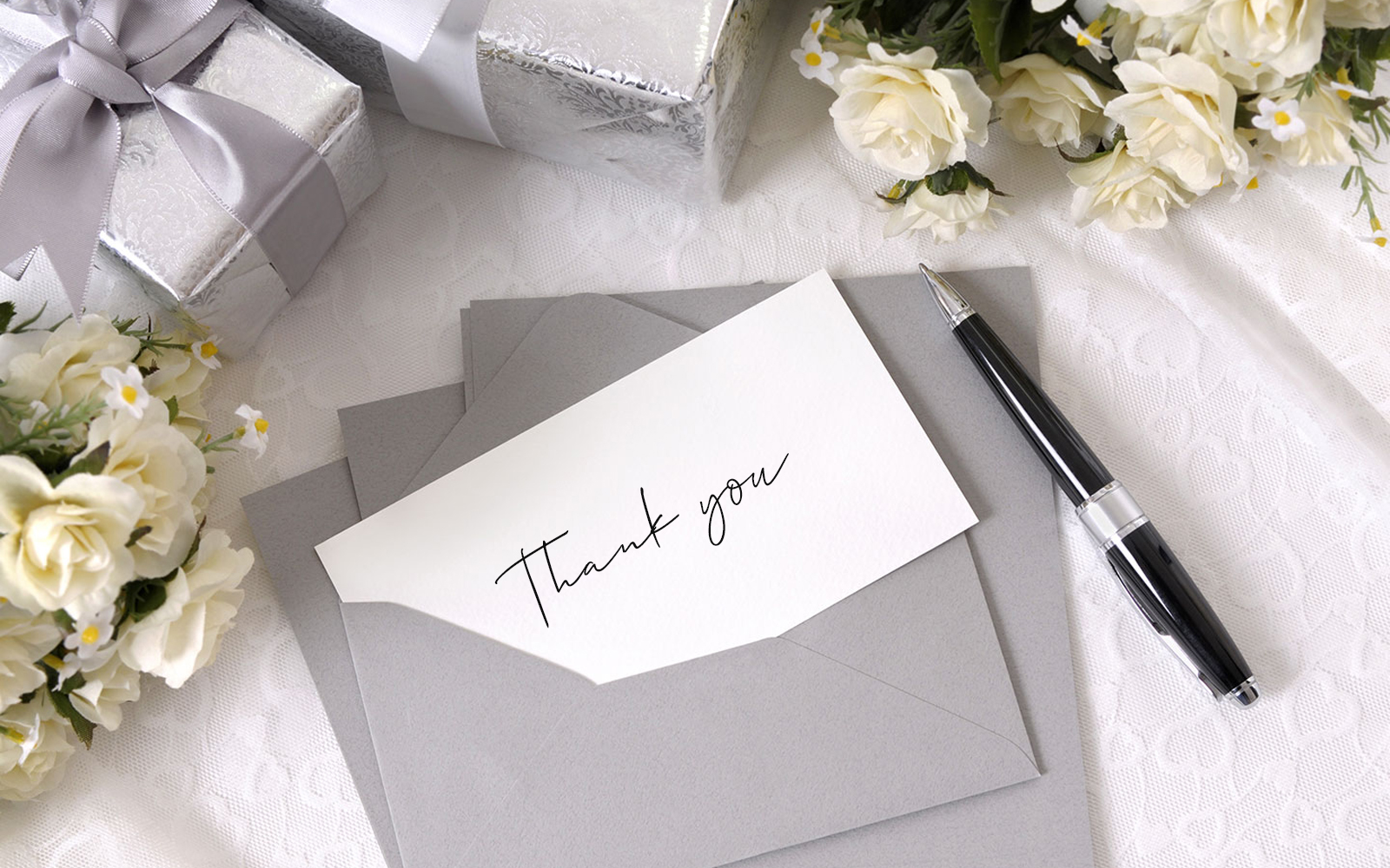 wedding thank you card